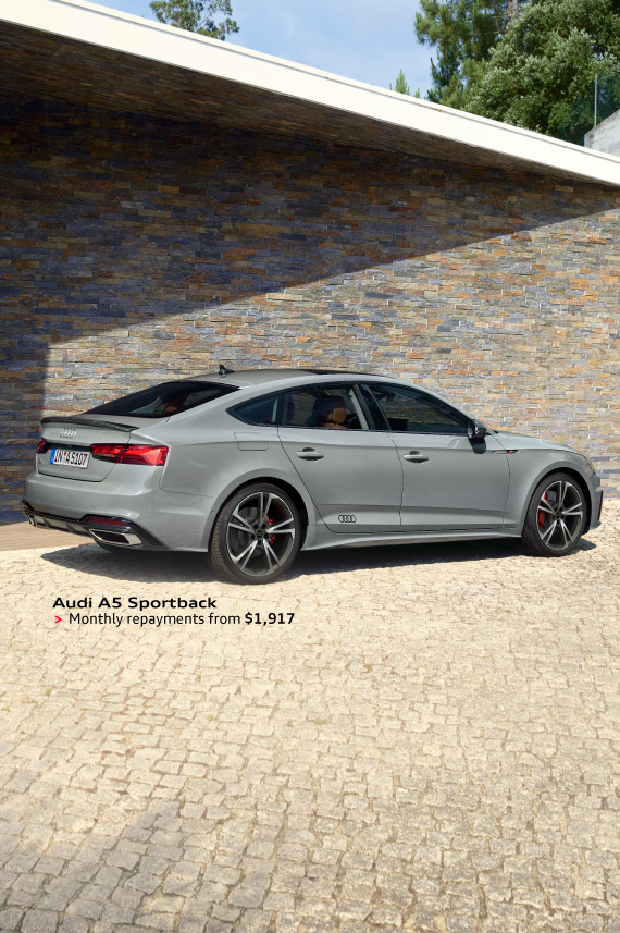 Sleek and elegant Audi A5 Sportback